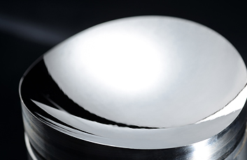 Automotive LED headlamp mold insert and lens