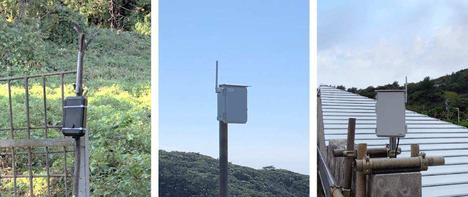 マタギっ娘の機器の設置
