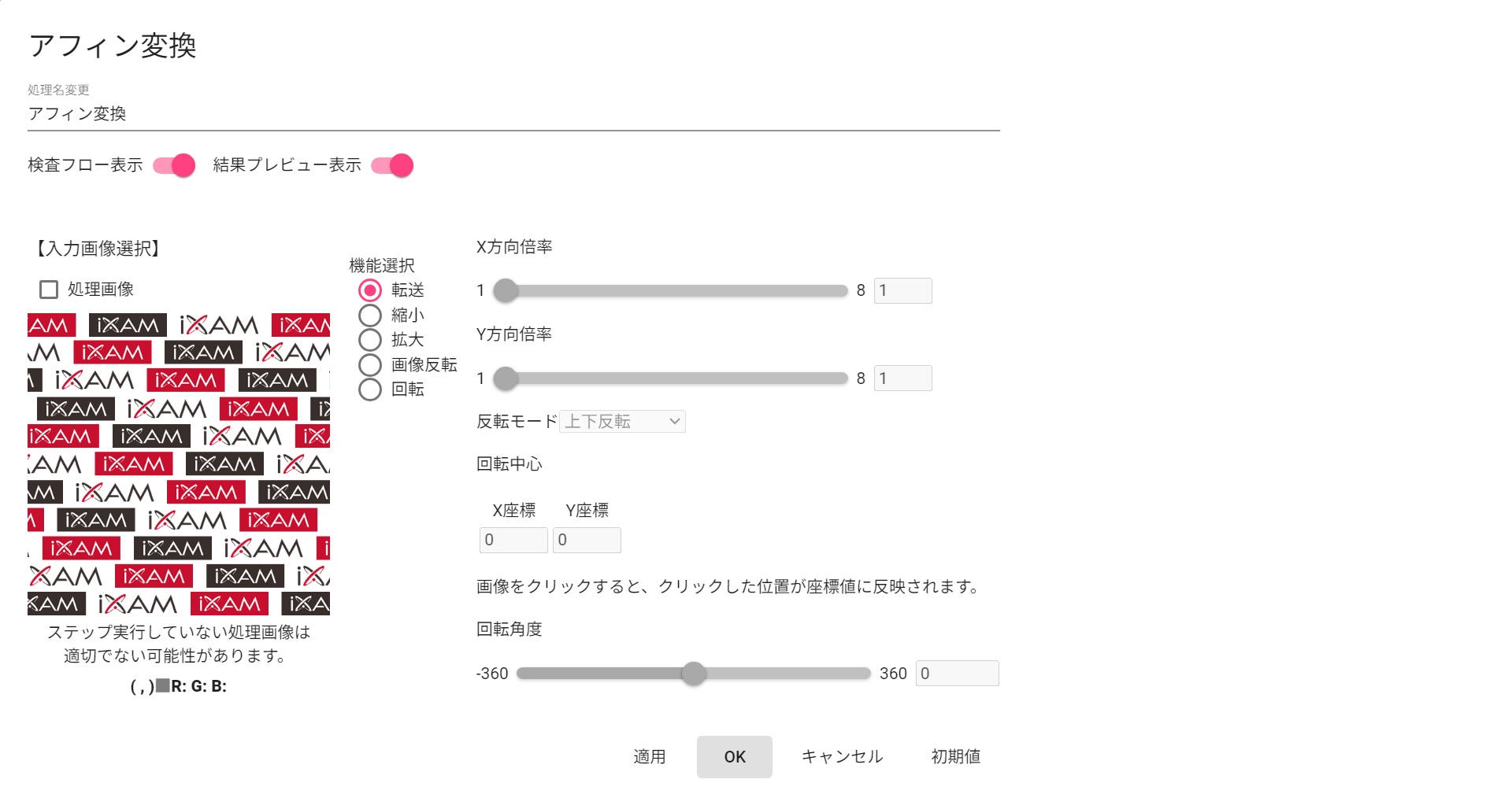 アフィン変換